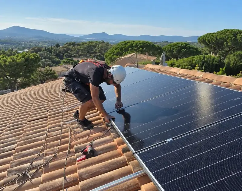 Installateur panneaux solaires Montreuil-le-Gast — pose photovoltaïque sur toiture
